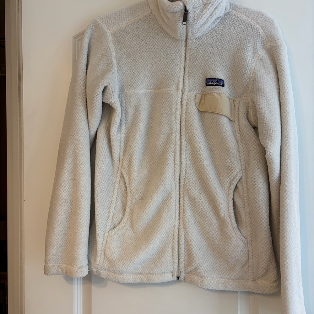 Patagonia Cream Fleece Jacket